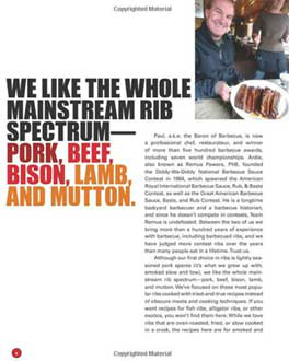 Doug Pierce, owner of Arapahoe Cafe and Bonnie Q BBQ in "America's Best Ribs,"  2012 � Ardie Davis and Chef Paul Kirk